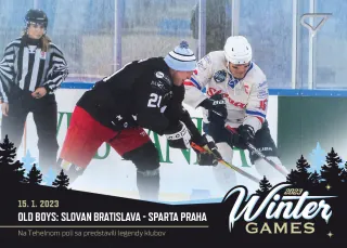 Na Tehelnom poli sa predstavili legendy klubov SportZoo Winter Game 2023 č.WM-5