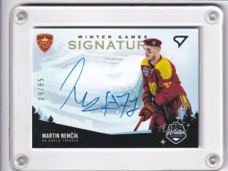Nemčík Martin SportZoo Winter Game 2023 WG Signature - Level 1 xx/65 č.WS1-MN