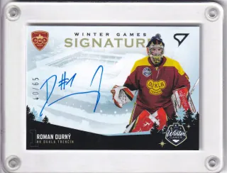 Durný Roman SportZoo Winter Game 2023 WG Signature - Level 1 xx/65 č.WS1-RD