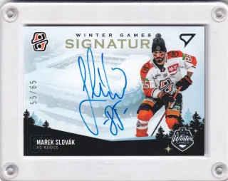 Slovák Marek SportZoo Winter Game 2023 WG Signature - Level 1 xx/65 č.WS1-SL