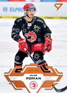 Roman Miloš SportZoo Tipsport 2023-24 I.série Blade Sparks 1of25 č.15