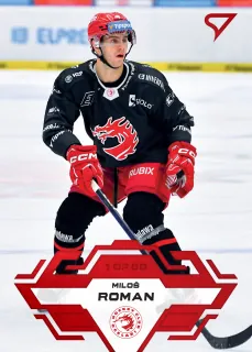 Roman Miloš SportZoo Tipsport 2023-24 I.série Goal Light 1of60 č.15