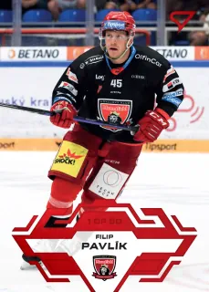 Pavlík Filip SportZoo Tipsport 2023-24 I.série Goal Light 1of60 č.25