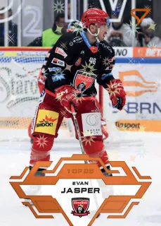 Jasper Evan SportZoo Tipsport 2023-24 I.série Blade Sparks 1of25 č.28