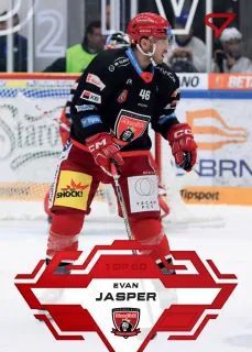 Jasper Evan SportZoo Tipsport 2023-24 I.série Goal Light 1of60 č.28