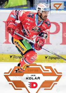 Kolář Jan SportZoo Tipsport 2023-24 I.série Blade Sparks 1of25 č.42