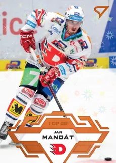 Mandát Jan SportZoo Tipsport 2023-24 I.série Blade Sparks 1of25 č.49