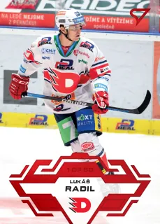 Radil Lukáš SportZoo Tipsport 2023-24 I.série Goal Light 1of60 č.51