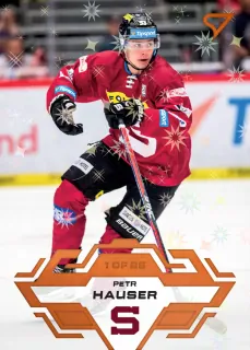 Hauser Petr SportZoo Tipsport 2023-24 I.série Blade Sparks 1of25 č.83