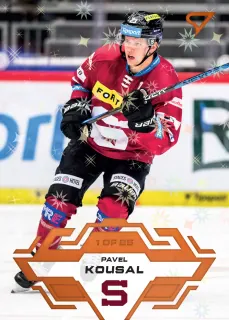 Kousal Pavel SportZoo Tipsport 2023-24 I.série Blade Sparks 1of25 č.87