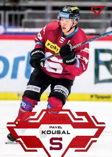 Kousal Pavel SportZoo Tipsport 2023-24 I.série Goal Light 1of60 č.87