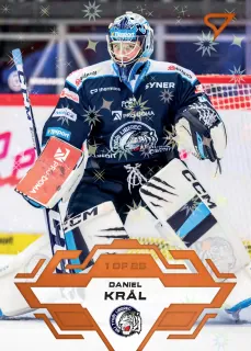 Král Daniel SportZoo Tipsport 2023-24 I.série Blade Sparks 1of25 č.92