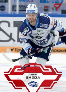 Gazda Daniel SportZoo Tipsport 2023-24 I.série Goal Light 1of60 č.112