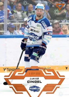 Cingel Lukáš SportZoo Tipsport 2023-24 I.série Blade Sparks 1of25 č.117