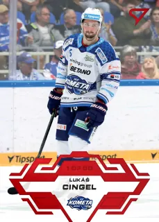 Cingel Lukáš SportZoo Tipsport 2023-24 I.série Goal Light 1of60 č.117