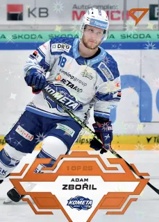 Zbořil Adam SportZoo Tipsport 2023-24 I.série Blade Sparks 1of25 č.126