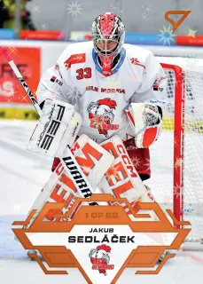 Sedláček Jakub SportZoo Tipsport 2023-24 I.série Blade Sparks 1of25 č.128