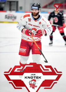 Knotek Jan SportZoo Tipsport 2023-24 I.série Goal Light 1of60 č.138