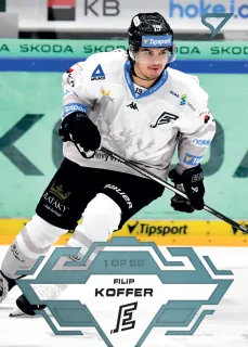 Koffer Filip SportZoo Tipsport 2023-24 I.série Ice Reflection 1of95 č.159
