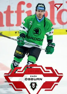 Osburn Zach SportZoo Tipsport 2023-24 I.série Goal Light 1of60 č.168