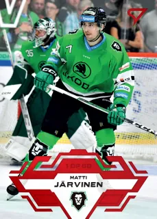 Järvinen Matti SportZoo Tipsport 2023-24 I.série Goal Light 1of60 č.173