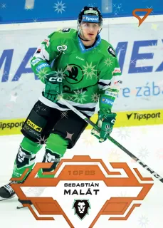 Malát Sebastián SportZoo Tipsport 2023-24 I.série Blade Sparks 1of25 č.175