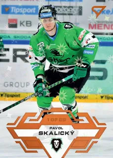 Skalický Pavol SportZoo Tipsport 2023-24 I.série Blade Sparks 1of25 č.177