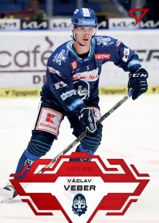 Veber Václav SportZoo Tipsport 2023-24 I.série Goal Light 1of60 č.242
