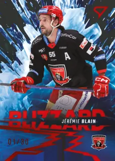 Blain Jérémie SportZoo Tipsport 2023-24 I.série Blizzard /30 Pink č.BL-04
