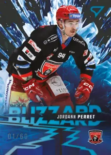 Perret Jordann SportZoo Tipsport 2023-24 I.série Blizzard /60 BLUE č.BL-07