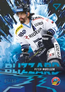 Mueller Peter SportZoo Tipsport 2023-24 I.série Blizzard /60 BLUE č.BL-13