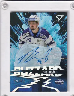 Holík Petr SportZoo Tipsport 2023-24 I.série Blizzard AUTO /50 č.BLS-PH