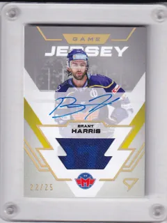 Harris Brant SportZoo Tipsport 2023-24 I.série Game Jersey AUTO /25 č.GJS-BH