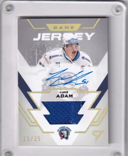 Adam Luke SportZoo Tipsport 2023-24 I.série Game Jersey AUTO /25 č.GJS-LA