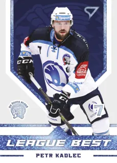 Kadlec Petr SportZoo Tipsport 2023-24 I.série League Best /99 BLUE č.LB-19