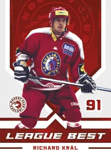 Král Richard SportZoo Tipsport 2023-24 I.série League Best /49 RED č.LB-20