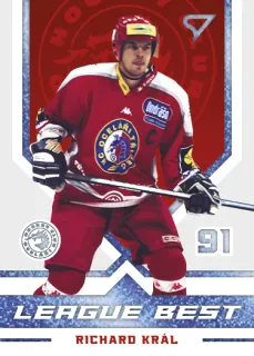 Král Richard SportZoo Tipsport 2023-24 I.série League Best /99 BLUE č.LB-20
