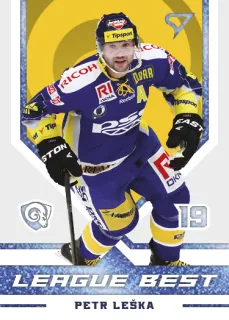 Leška Petr SportZoo Tipsport 2023-24 I.série League Best /99 BLUE č.LB-22