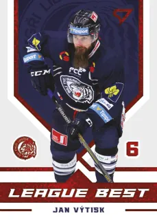 Výtisk Jan SportZoo Tipsport 2023-24 I.série League Best /49 RED č.LB-26