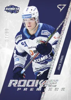Zembol Jakub SportZoo Tipsport 2023-24 I.série Rookie Premiere Showtiem /99 č.RP-05