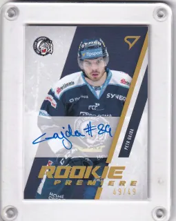 Gajda Petr SportZoo Tipsport 2023-24 I.série Rookie Premiere Auto /49 č.RPS-PG