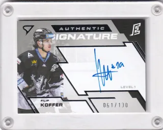 Koffer Filip SportZoo Tipsport 2023-24 I.série Authentic Signature - Level 1  xxx/130 č.SL1-FK