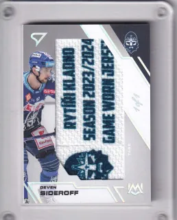 Sideroff Deven SportZoo Tipsport 2023-24 I.série Unique Mark Letter Tage 1/1 č.UM-DS