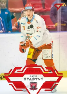Šťastný David SportZoo Tipsport 2023-24 II.série Goal Light 1of60 č.268