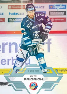 Fridrich Petr SportZoo Tipsport 2023-24 II.série Ice Reflection 1of95 č.284