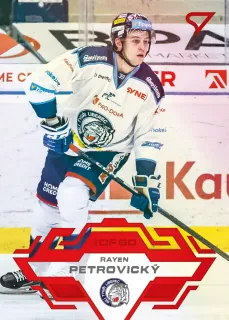 Petrovický Rayen SportZoo Tipsport 2023-24 II.série Goal Light 1of60 č.301