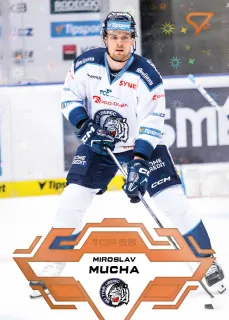 Mucha Miroslav SportZoo Tipsport 2023-24 II.série Blade Sparks 1of25 č.302