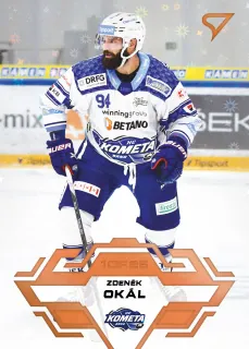 Okál Zdeněk SportZoo Tipsport 2023-24 II.série Blade Sparks 1of25 č.309