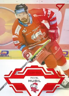 Musil Pavel SportZoo Tipsport 2023-24 II.série Goal Light 1of60 č.318