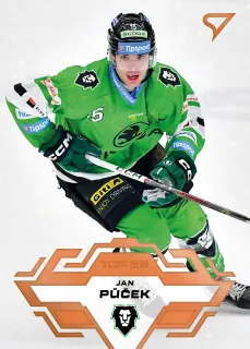 Půček Jan SportZoo Tipsport 2023-24 II.série Blade Sparks 1of25 č.335